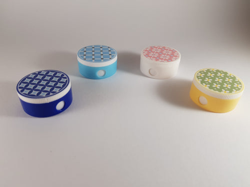 Taille-crayon avec réservoir Mosaïque - Kiyyo